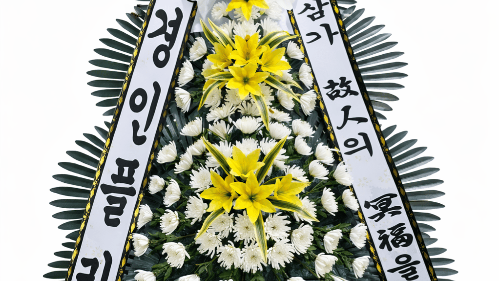 하남 마루공원장례식장 근조화환 배송 후기|주문 전 확인사항과 리본 문구
