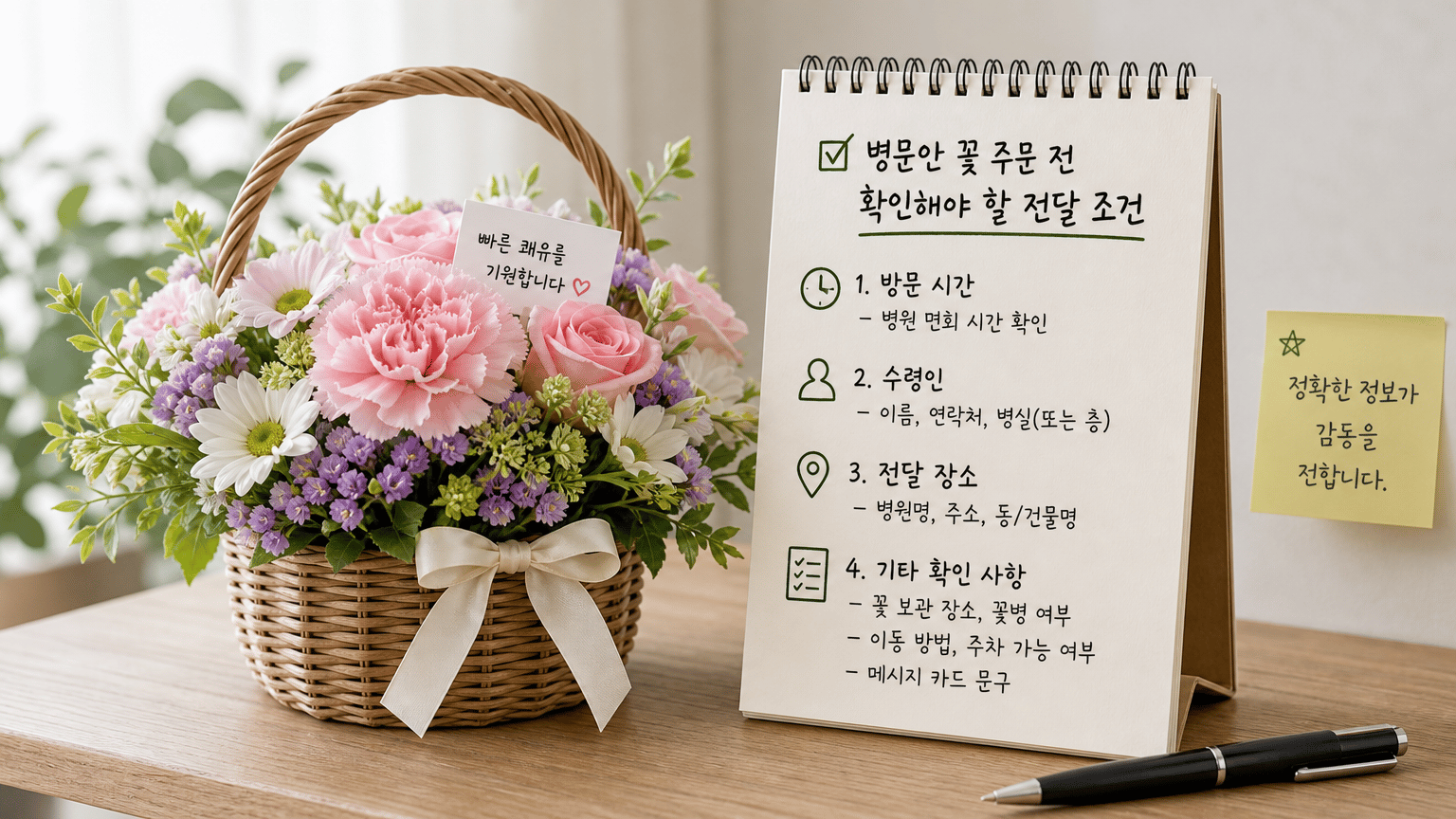 꽃바구니와 꽃다발, 받는 사람과 전달 장소에 맞춰 고르는 법